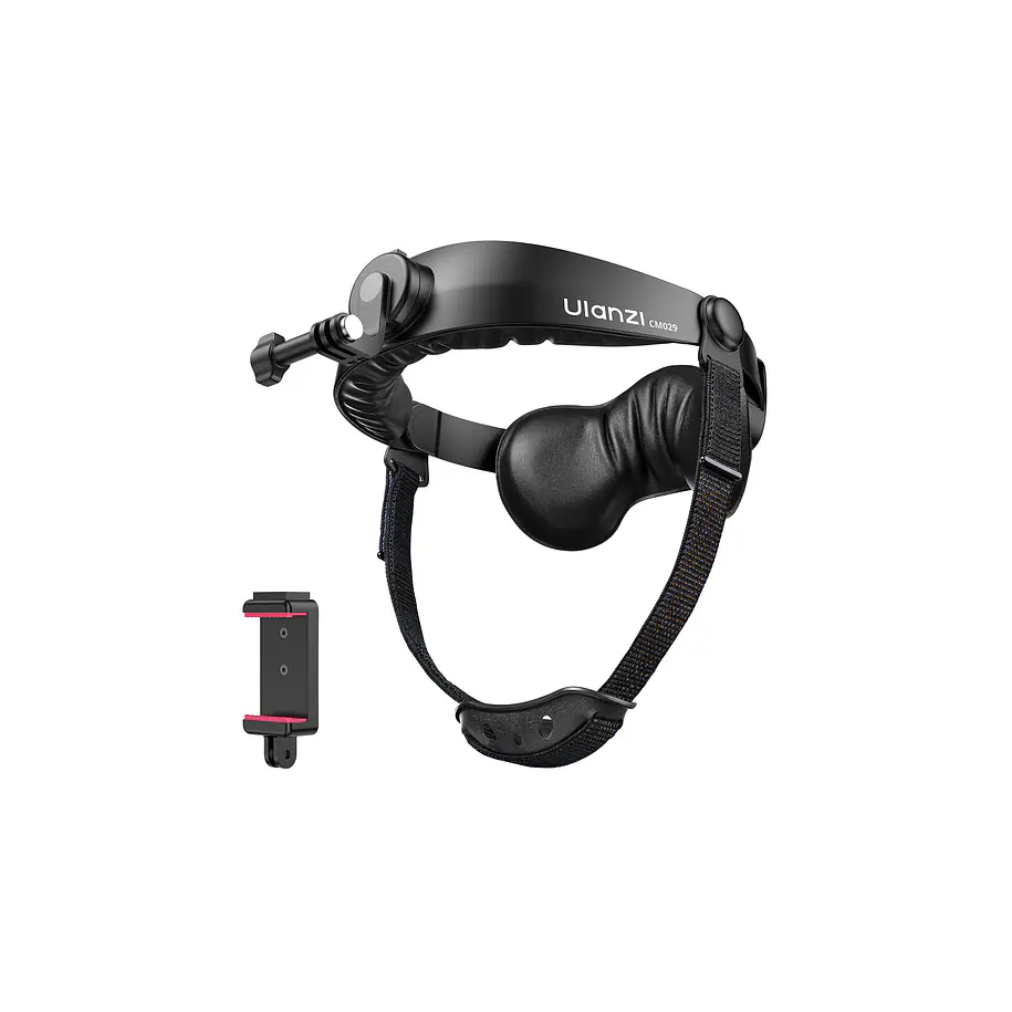 Ulanzi HERO 01 Soporte de Cabeza Para Cámaras Deportivas y Celular con Zapata Fría UL-C098A 1