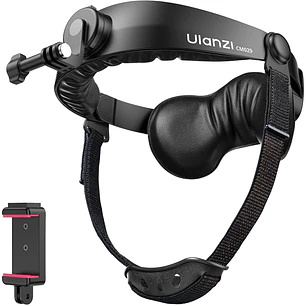 Ulanzi HERO 01 Soporte de Cabeza Para Cámaras Deportivas y Celular con Zapata Fría UL-C098A