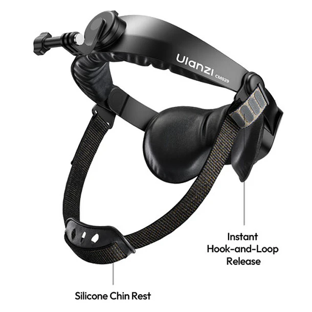 Ulanzi HERO 01 Soporte de Cabeza Para Cámaras Deportivas y Celular con Zapata Fría UL-C098A 5
