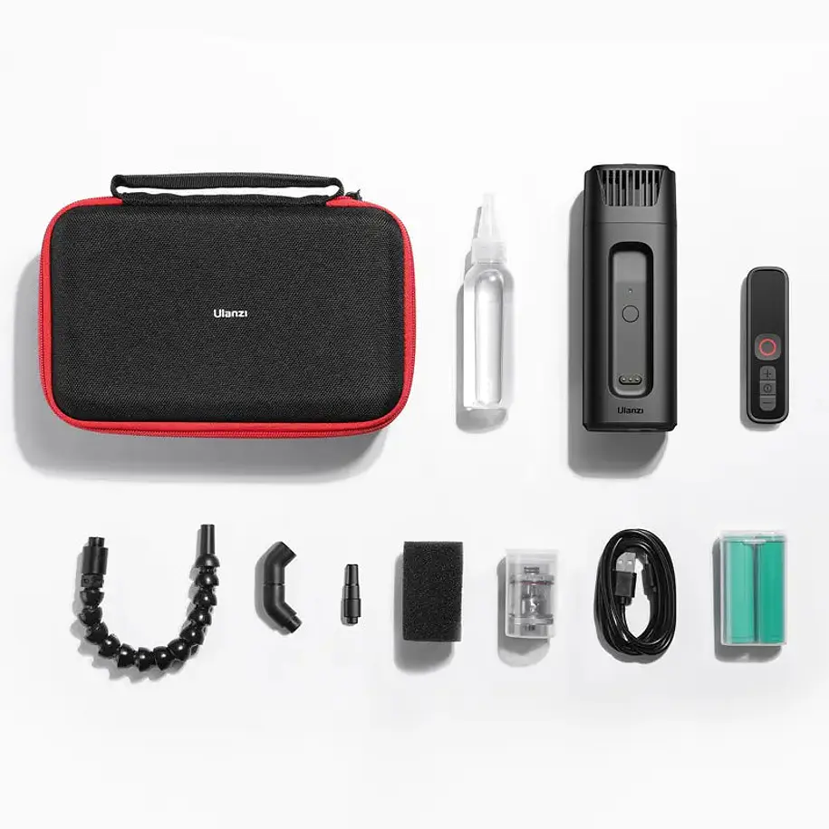 Ulanzi FM01 FILMOG Ace Máquina de Humo Portátil con Control Remoto y Baterías UL-R001A 10