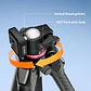 Ulanzi TZ01 Trípode de Fibra de Carbono 2 en 1 con Mini Trípode Desmontable UL-S069 - Miniatura 9