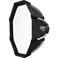 Ulanzi FOLD QS30 Softbox Octagonal 30 cm Plegable con Montura Mini Bowens y Grilla UL-L304 - Miniatura 1