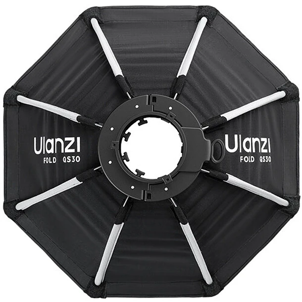 Ulanzi FOLD QS30 Softbox Octagonal 30 cm Plegable con Montura Mini Bowens y Grilla UL-L304 2