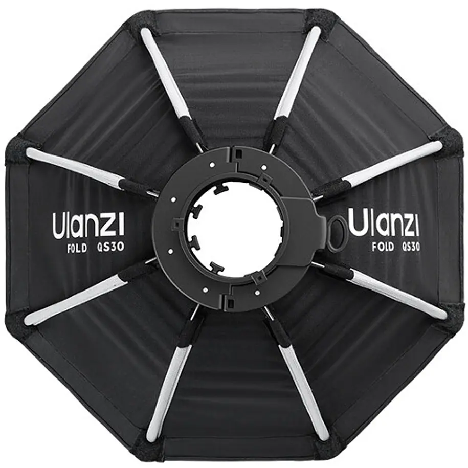 Ulanzi FOLD QS30 Softbox Octagonal 30 cm Plegable con Montura Mini Bowens y Grilla UL-L304 2
