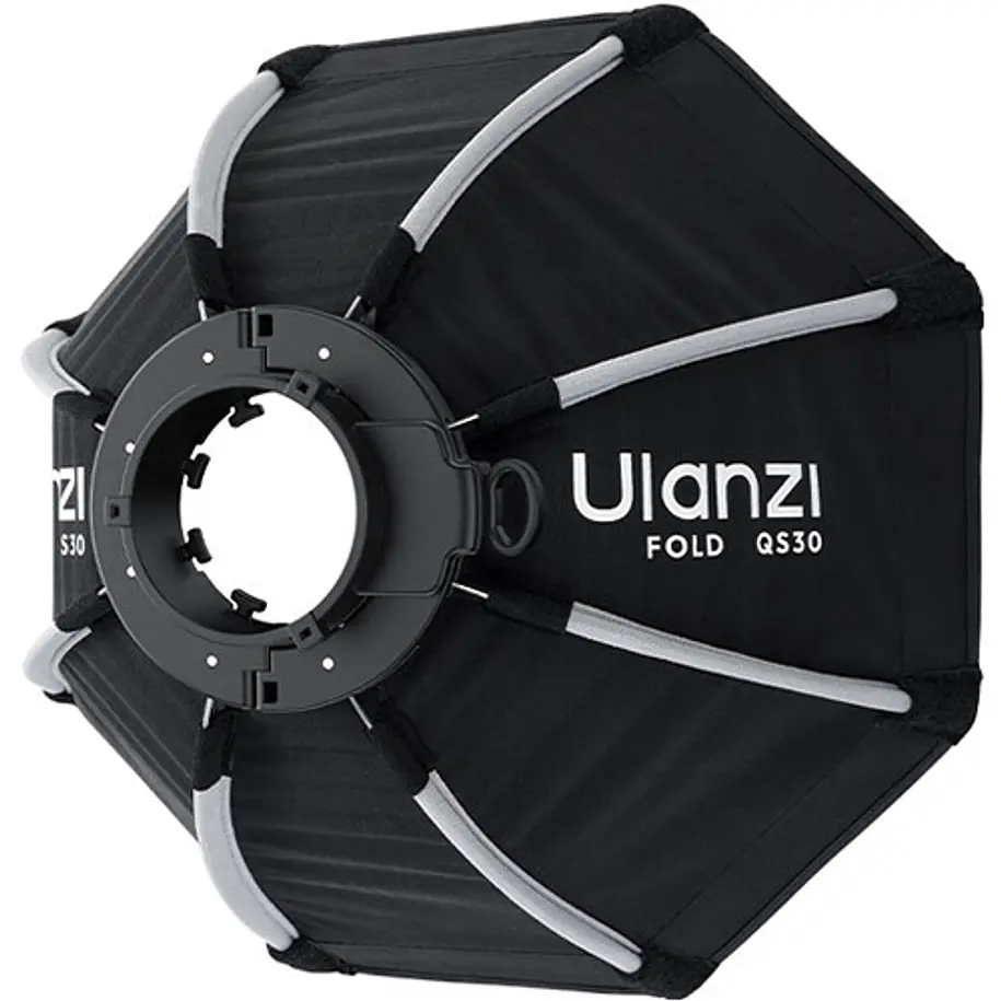 Ulanzi FOLD QS30 Softbox Octagonal 30 cm Plegable con Montura Mini Bowens y Grilla UL-L304 4