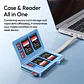 Ulanzi DC01 Estuche 2 en 1 Para Tarjetas de Memoria con Lector USB-C Negro UL-X148 - Miniatura 5
