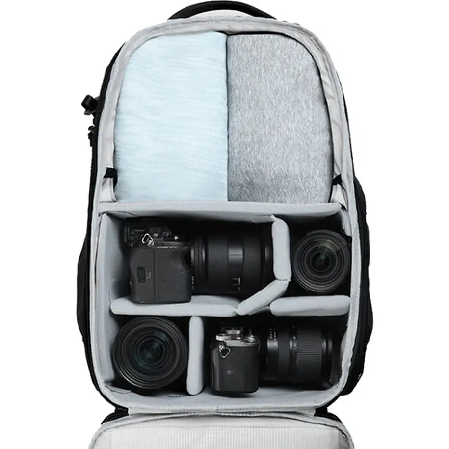 Ulanzi YY038 Urban Travel V2 Mochila Fotográfica 22L Negra Para Cámaras y Notebook 16