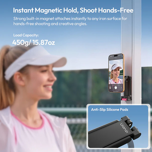 Ulanzi MA90 Soporte Magnético Para Teléfono Multifunción Plegable UL-S099 12