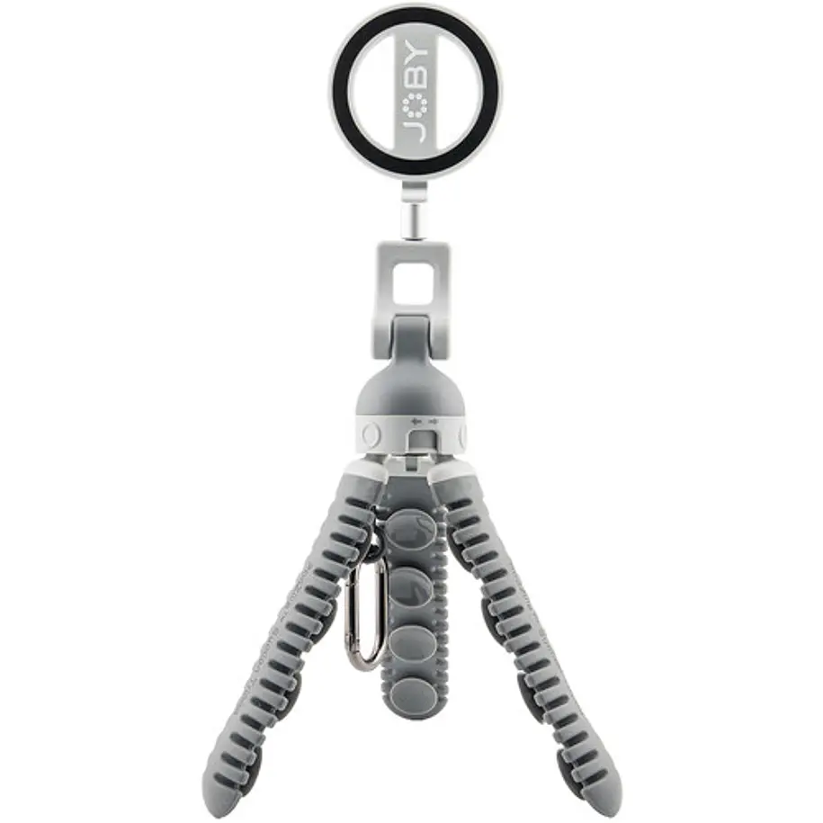 Joby PodZilla Octo PZ01 Trípode Flexible con Ventosas y Montura MagSafe Para Celular Gris JB0002MT 1