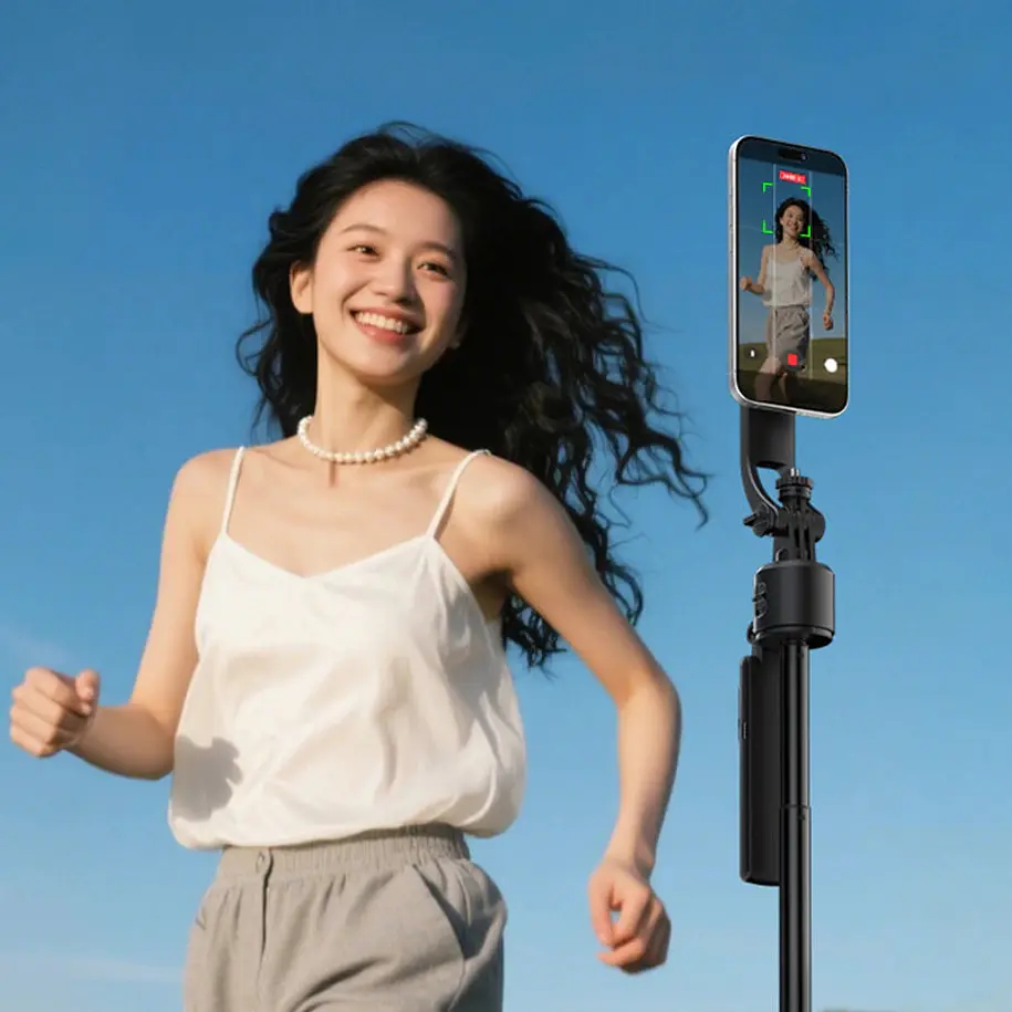 Ulanzi TT23M Palo Selfie Trípode con Seguimiento Automático y Soporte Magnético UL-T201 8