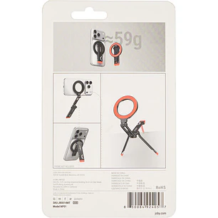 Joby AC03 Soporte MagSafe Para Celular Agarre y Mini Trípode con Gancho Mantis JB0014MT