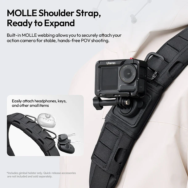 Ulanzi CB01 Funda Holster Para Estabilizador de Cámara con Correa de Hombro UL-B246 3