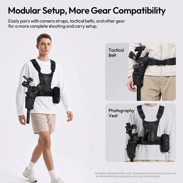 Ulanzi CB01 Funda Holster Para Estabilizador de Cámara con Correa de Hombro UL-B246 5