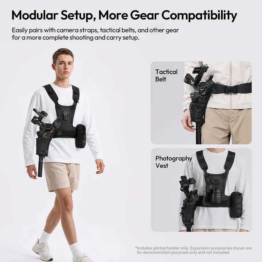 Ulanzi CB01 Funda Holster Para Estabilizador de Cámara con Correa de Hombro UL-B246 5