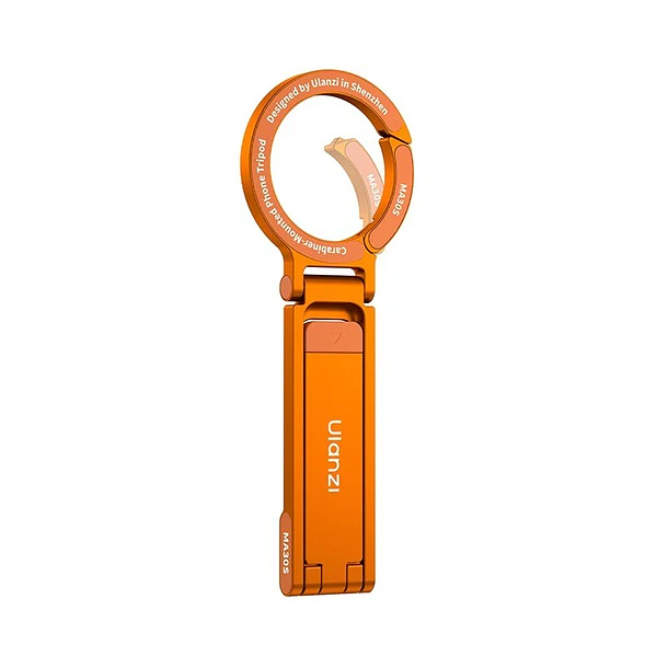 Ulanzi MA30S Trípode Magnético Para Celular con Mosquetón Versión Slim Color Naranjo UL-T211 8