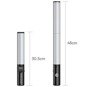 Ulanzi FOLD15 Bastón de Luz LED RGB Plegable de Mano 2500-9000K CRI 95 UL-L209