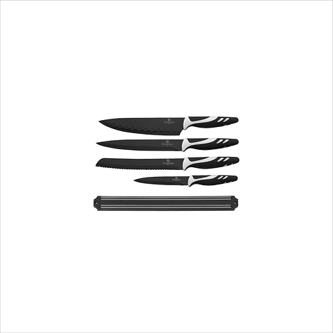 Set de cuchillos de 4 piezas + barra magnética