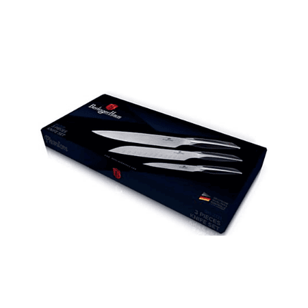 Set de cuchillos de 3 piezas de acero inoxidable