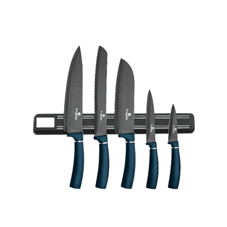 Set de cuchillos de 6 piezas con colgador magnético