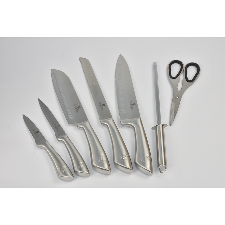 Set de cuchillos de 8 piezas con soporte acrílico 