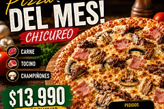 PIZZA DEL MES