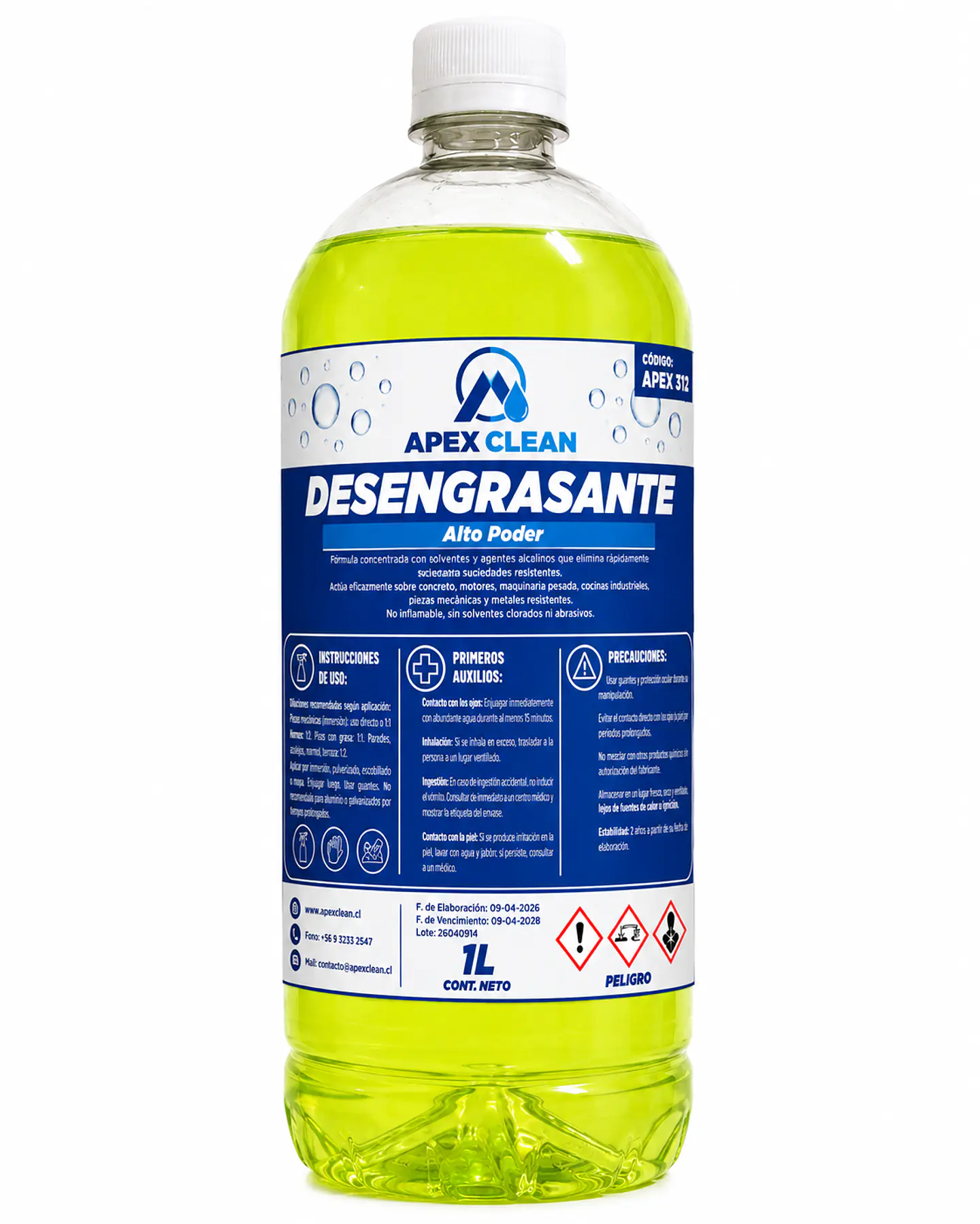 Desengrasante Alto Poder 1L 1