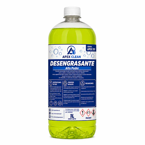 DESENGRASANTE ALTO PODER 1LT