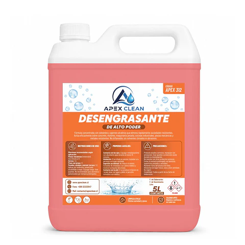 Desengrasante Alto Poder 5lts