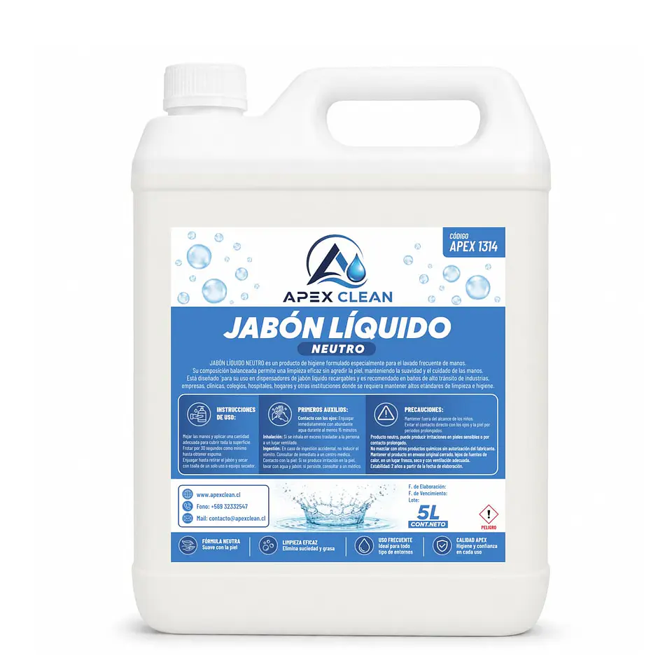 Jabon Liquido Neutro 5lts 1