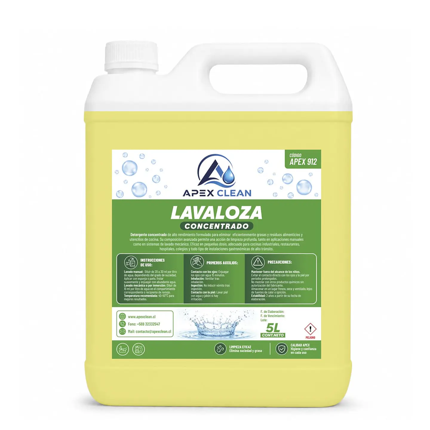 Lavaloza Concentrado 5lts 1