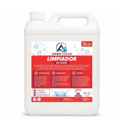 Limpiador en Crema 5lts
