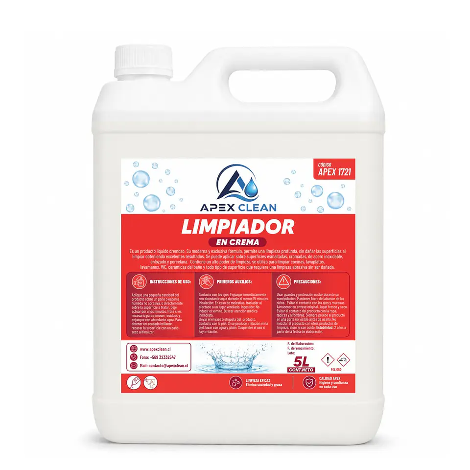 Limpiador en Crema 5lts 1