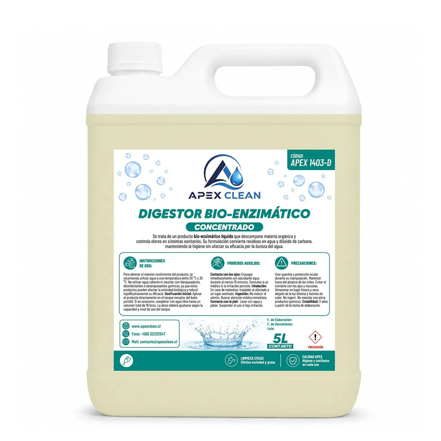 Digestor Bio-Enzimático 5lt 1