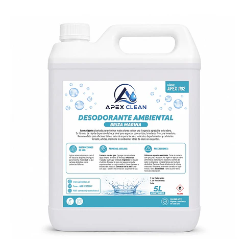 Desodorante Ambiental Brisa Marina 5lts