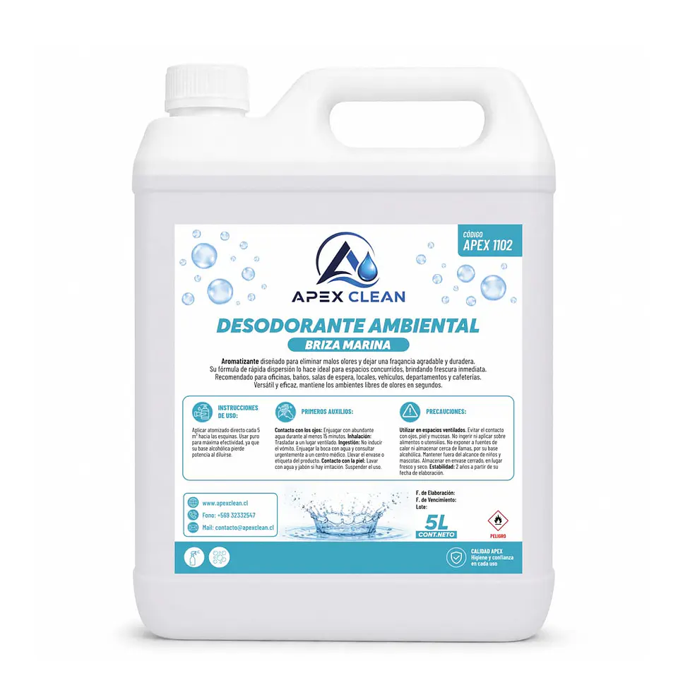 Desodorante Ambiental Brisa Marina 5lts 1
