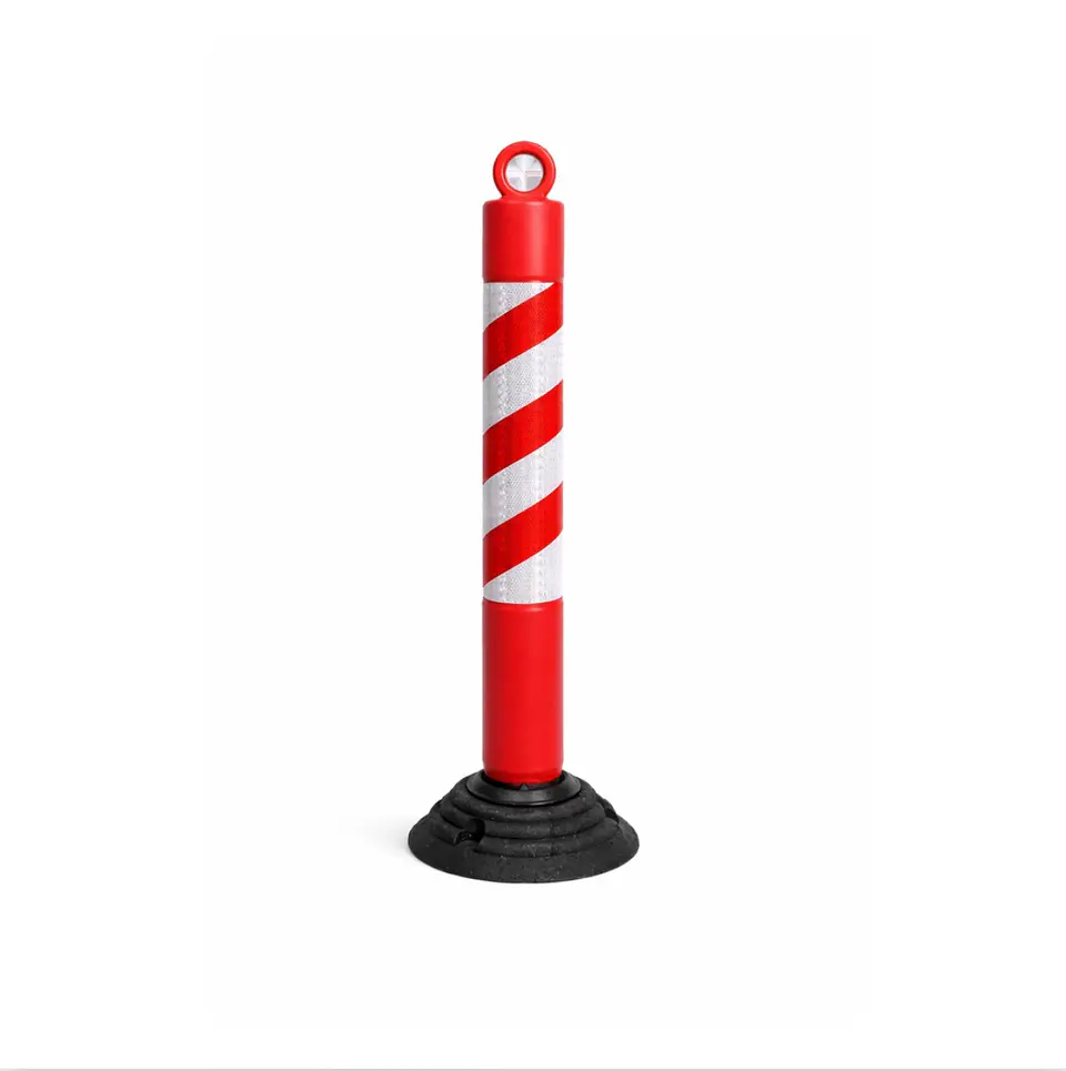 Baliza abatible de poliuretano 83 cm para control de accesos 1