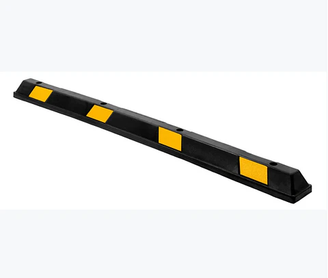 Tope de rueda de caucho 180 cm para estacionamiento