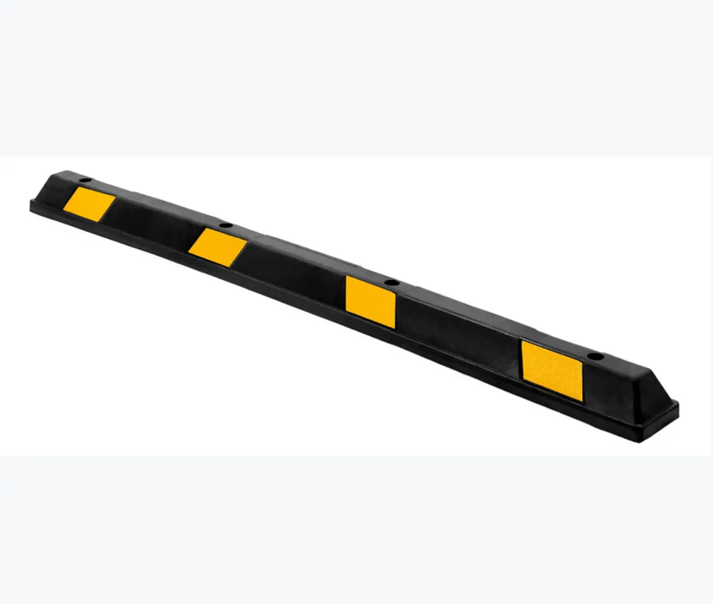 Tope de rueda de caucho 180 cm para estacionamiento 1