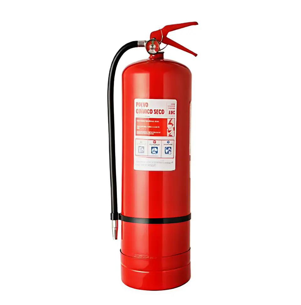 Revisión anual de extintor polvo ABC 10 kg (mantención con sello) 1