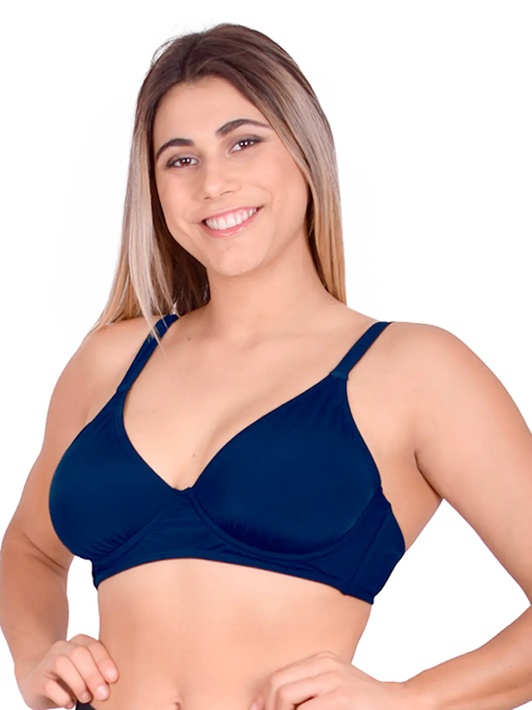 Sostén Bikini Aura Azul Marino 1