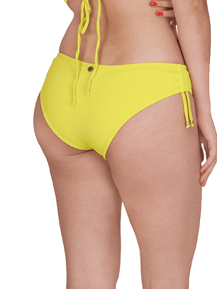 Calzón Bikini Stella Amarillo Texturado