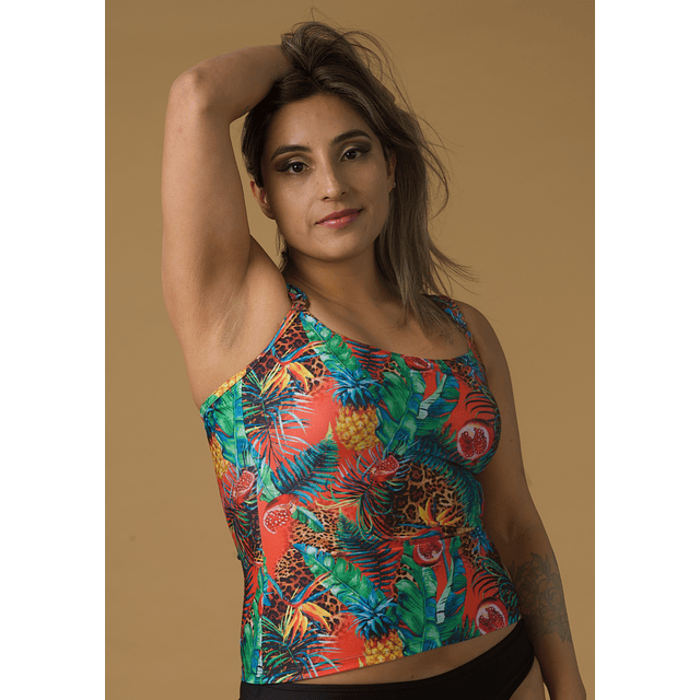 Tankini Lotus Safari Tropical