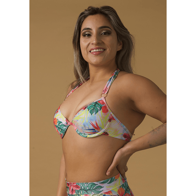 Sostén Bikini Gaia Flores Hawaii