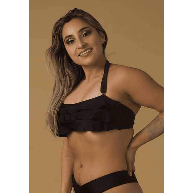 Sostén Bikini Maya Negro 