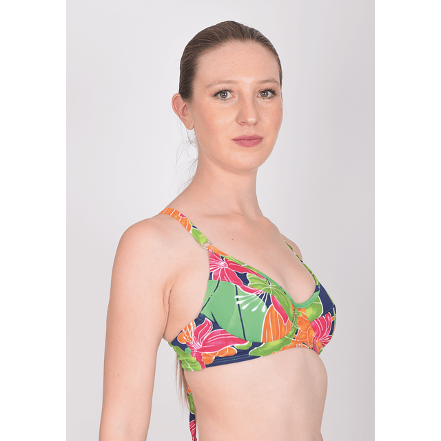 Sostén Bikini Coco Hibiscus