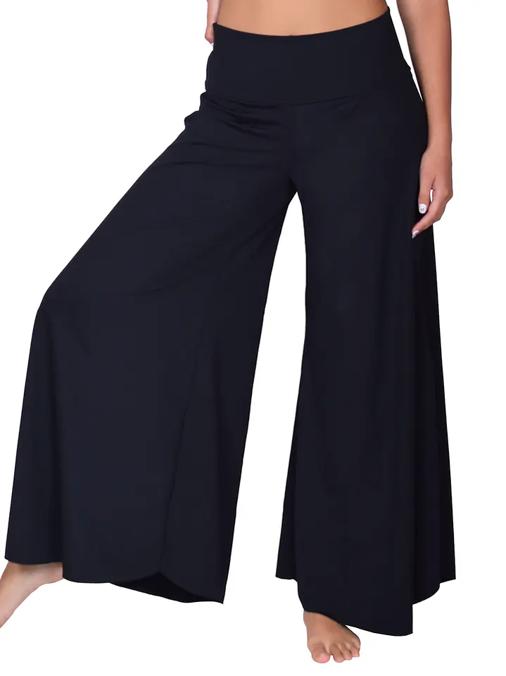 Pantalón Palazzo Negro 1