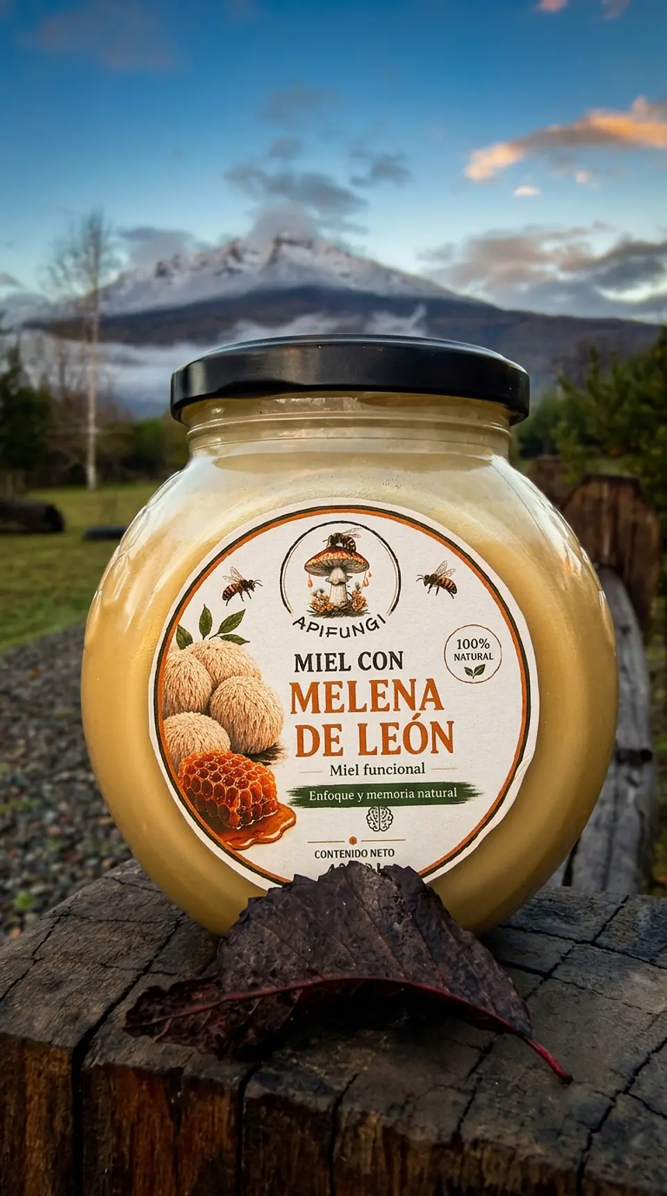 Miel Con Melena de León 3