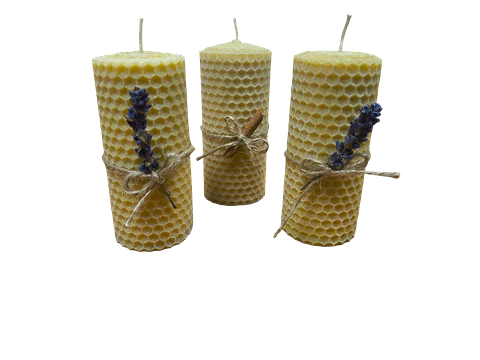 Velas de Cera de Abejas