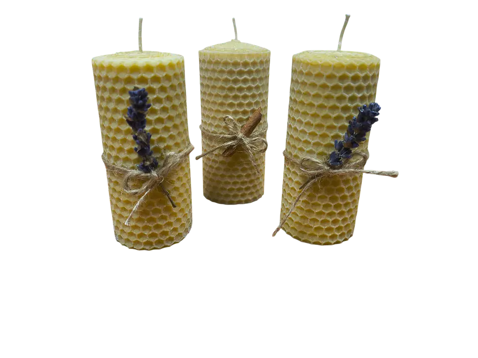 Velas de Cera de Abejas 1