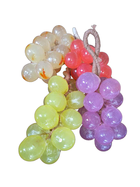 Jabones Aromáticos en forma de racimo de uvas